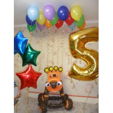 Оформлення кульками Спалах